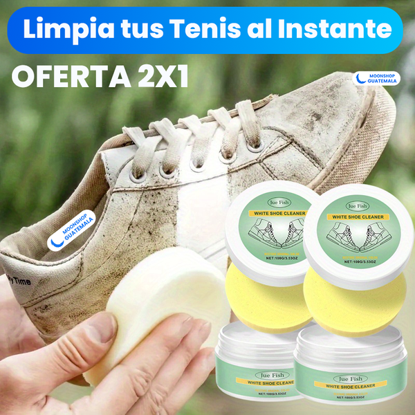 Crema limpiadora compatible con cuero, tela, goma y sintéticos