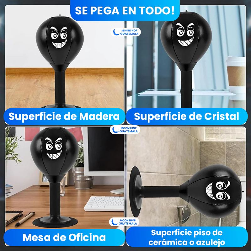 Ventosa del saco de boxeo que se adhiere a la superficie