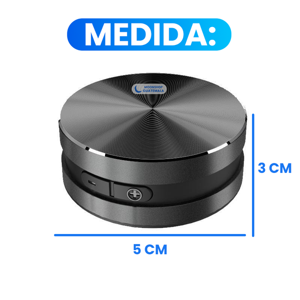 Medidas del altavoz de conducción ósea: 5 cm de ancho y 3 cm de alto