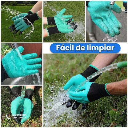 Guantes de Jardinería con Garras – Cava, Planta y Protege tus Manos