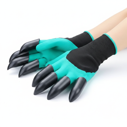 Guantes de Jardinería con Garras – Cava, Planta y Protege tus Manos