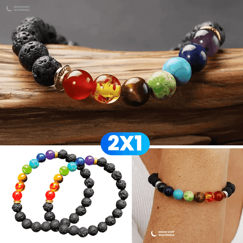 Pulsera 7 chakras para equilibrio emocional y bienestar