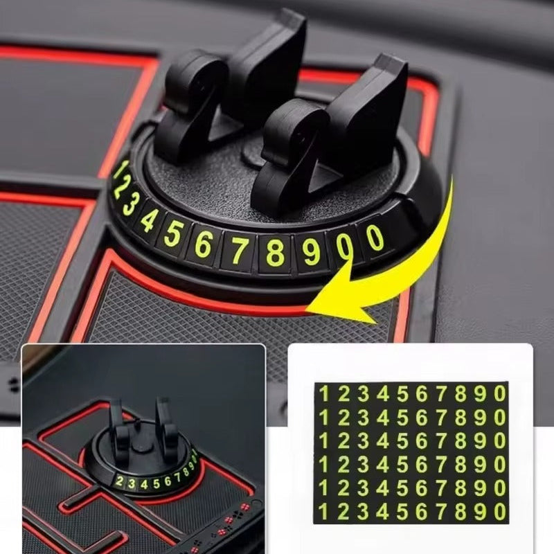 Alfombrilla Antideslizante con Soporte + 2 Aromas para Carro GRATIS