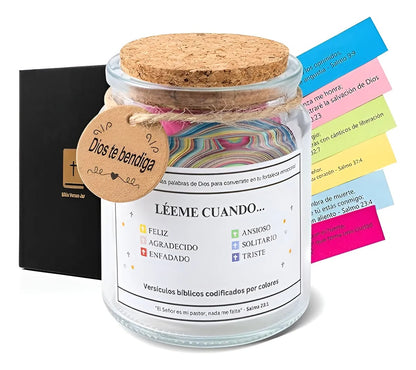 Frasco Con 120 Frases Biblicas Motivacionales