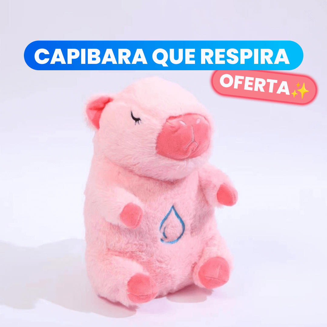 CAPIBARA QUE RESPIRA - Alivia la Ansiedad, Estrés y Duerme Mejor