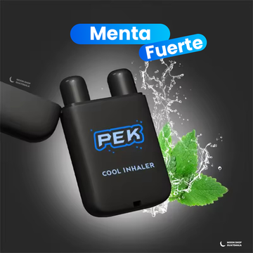 PEK Pro Inhalador de Aroma de Bolsillo con Dos Boquillas y Tapa, Sin Pilas, en 4 Sabores