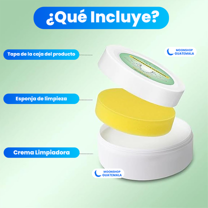 OFERTA 2x1 ⭐ Crema Limpiadora para Tenis 👟 Remueve Manchas y Restaura el Color ✨