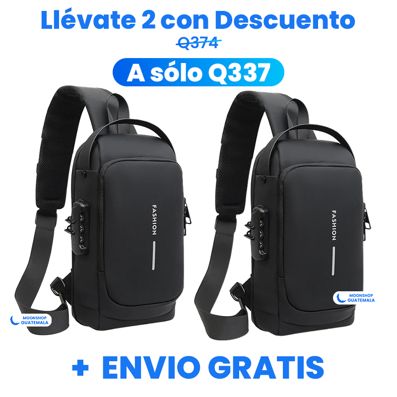 OFERTA 🔥 Mochila Antirrobo con Candado 🎒 Impermeable, Ligera y Súper Segura 🔐✨