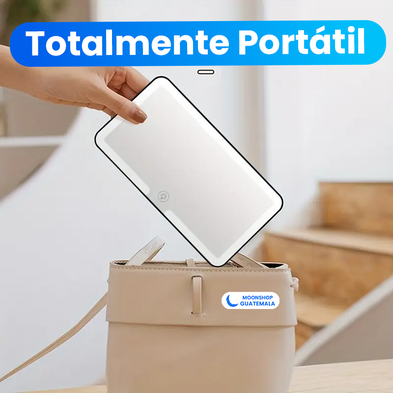 OFERTA 🔥 Espejo con Luz LED Portátil ORIGINAL ✨