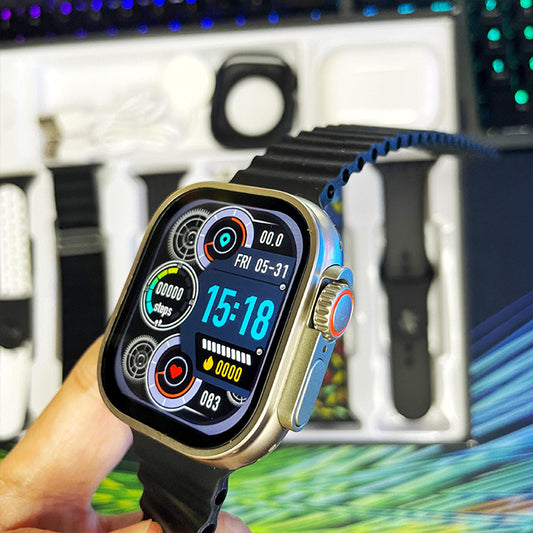 Smartwatch + 7 Pulseras + Audifonos
