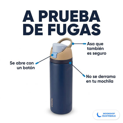 Termo Owala FreeSip a prueba de fugas: se abre con un botón y el asa es seguro