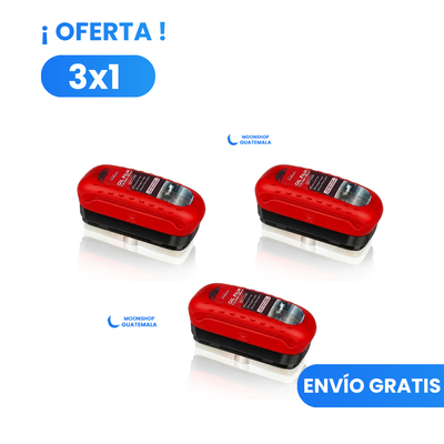 Limpiador Antilluvia y Antiniebla para Vidrios del Carro con Cepillo (3 de 120 ml)