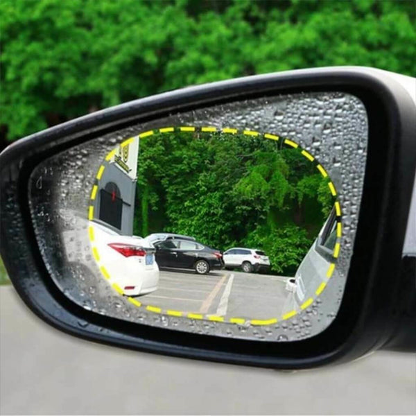 Kit de instalación incluido con el par de protectores de lluvia para retrovisor