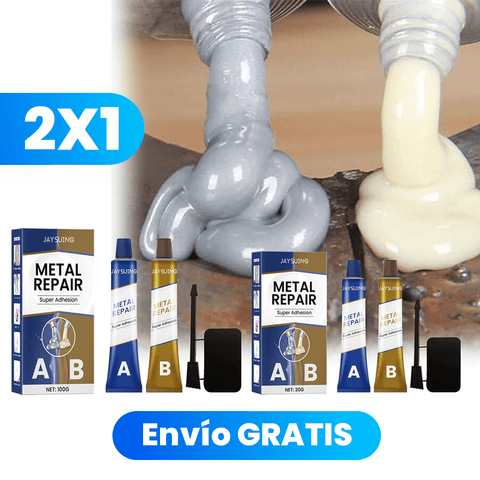 Sellador de metal profesional que repara, une y sella como metal puro